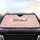 Blessed Black Cursive Script with Shimmering Bokeh Lights - Everyday Appreciation Gift Car Sunshade - 4