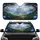 Ornate Castle Luminous Flowers Winding Path - Fantasy Home Decor Gift Car Sunshade - 1