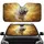 Majestic White Tiger Roaring Luminous Energy Stars - Wildlife Lover Gift Car Sunshade - 1