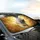 Majestic White Tiger Roaring Luminous Energy Stars - Wildlife Lover Gift Car Sunshade - 6