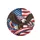 Bald Eagle Outstretched Wings American Flag - Independence Day Gift for Veterans Spare Tire Cover - 4