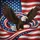Bald Eagle Outstretched Wings American Flag - Independence Day Gift for Veterans Spare Tire Cover - 6