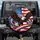 Bald Eagle Outstretched Wings American Flag - Independence Day Gift for Veterans Spare Tire Cover - 1