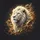 Majestic White Lion Golden Baroque Fantasy - Wildlife Lover Gift Spare Tire Cover - 6