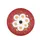 Prominent White Daisy Yellow Center Flower Paisley Red Floral Leaf Home Decor Gift Spare Tire Cover - 4