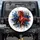 Galloping Red Horse Green Stripe Chain - Wildlife Lover Gift for Equestrians Spare Tire Cover - 1