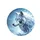 Shattered Ice Wolf Head Crystal Shards Golden Eyes Frost - Arctic Wildlife Lover Gift Spare Tire Cover - 4
