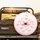Blush Pink Silk Bows White Hearts Flowing Ribbons Swirling Patterns - Home Decor Gift Spare Tire Cover - 2