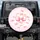 Blush Pink Silk Bows White Hearts Flowing Ribbons Swirling Patterns - Home Decor Gift Spare Tire Cover - 1