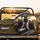 Three Black Cats Driving Car - Road Trip Adventure Cat Lover Gift Spare Tire Cover - 2