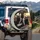 Three Black Cats Driving Car - Road Trip Adventure Cat Lover Gift Spare Tire Cover - 3