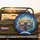 Realistic Fluffy Tabby Cats Cosmic Journey - Luminous Galaxy Home Decor Gift for Cat Lovers Spare Tire Cover - 2