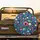 Modern Folk Art Flowers Abundant Botanical Tapestry - Home Decor Gift Spare Tire Cover - 2