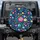 Modern Folk Art Flowers Abundant Botanical Tapestry - Home Decor Gift Spare Tire Cover - 1