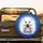Surprised Fluffy White Baby Animal Pink Cheeks Deep Blue - Home Decor Gift for Pet Lovers Spare Tire Cover - 2
