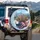 Bobcats American Flag Winter Journey - Patriotic Wildlife Adventure Gift Spare Tire Cover - 3