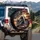 American Cruiser Motorcycle Waving Flag - Patriotic Decor for Motorcycle Riders Spare Tire Cover - 3
