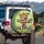 Cute Panda Bear Treehouse Wildflower - Wildlife Lover Home Decor Gift Spare Tire Cover - 3