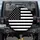 Distressed Black White American Flag Patriotic Home Decor Gift Spare Tire Cover - 1