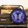 Iridescent Glowing Butterfly Firefly Cosmic Night - Fantasy Lover Gift Spare Tire Cover - 2