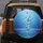 Ascending Iridescent Blue Butterflies Reflective Water Scene - Wildlife Lover Home Decor Gift Spare Tire Cover - 5