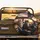 Cats Driving Luxury Car Sunset Vista - Road Trip Car Accessory Pet Lover Gift Spare Tire Cover - 2
