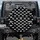 Black White Tied Bows Knots Dashed Lines Diamond Dots - Home Decor Gift for Everyday Living Spare Tire Cover - 1