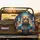 Confident Tiger Sunglasses Hawaiian Shirt Cityscape - Auto Accessory Wildlife Lover Gift Spare Tire Cover - 2