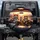 Ginger Tabby Cats Driving Car Guitar Sunset - Cat Lover Gift Spare Tire Cover - 1