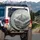 Grand Mountain Vista Landscape - Outdoor Adventure Gift Spare Tire Cover - 3