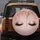 Closed Eyes Rose Gold Glitter Eyelids - High-End Luxury Home Decor Gift for Beauty Lover Spare Tire Cover - 5