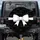 Contrasting White Bows X Marks Diamond Shapes Black Background Home Interior Decor Gift Spare Tire Cover - 1