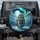 Tiger Running Emerald Eyes Aurora Borealis Snowy Pine Peak - Wildlife Lover Gift Spare Tire Cover - 1