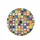 Mosaic Cat Faces Grid - Multi-Colored Patchwork Cat Lover Gift Spare Tire Cover - 4