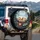 Four Hamsters Console Control Panel Winter Landscape - Animal Lover Gift Spare Tire Cover - 3
