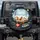 Four Hamsters Console Control Panel Winter Landscape - Animal Lover Gift Spare Tire Cover - 1