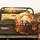 Three Fluffy Orange Tabby Kittens Wicker Basket Autumn Leaves - Autumn Season Cat Lover Gift Spare Tire Cover - 2