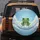 Big-Eyed Green Frog Cloud Sky Stars - Nature Lover Home Decor Gift Spare Tire Cover - 5