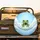Big-Eyed Green Frog Cloud Sky Stars - Nature Lover Home Decor Gift Spare Tire Cover - 2