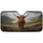 Shaggy Highland Cow Scottish Highlands Valley - Wildlife Lover Gift Car Sunshade - 3