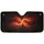 Flame Stripe Smoke Ember Heat Haze - Travel Essentials Gift for Drivers Car Sunshade - 3