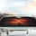 Flame Stripe Smoke Ember Heat Haze - Travel Essentials Gift for Drivers Car Sunshade - 5