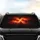 Flame Stripe Smoke Ember Heat Haze - Travel Essentials Gift for Drivers Car Sunshade - 4