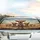 Beagle Golden Retriever Dogs Driving Adventure - Dog Lover Road Trip Essentials Car Sunshade - 5