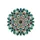 Islamic Organic Tesserae Starburst Eight-Pointed Mosaic - Home Decor Gift Spare Tire Cover - 4