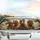 Funny Driving Horses Aviator Sunglasses - Lighthearted Journey Gift Car Sunshade - 5