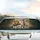 Jesus Lion Lamb Cross Doves Roses Butterfly - Spiritual Faith Car Accessory Car Sunshade - 5
