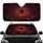 Menacing Black Spider Red Hourglass Mark Intricate Web - Dark Realm Horror Fan Gift Car Sunshade - 1