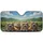 Cats Wearing Sunglasses Winding Road Trip - Cat Lover Travel Gift Car Sunshade - 3