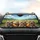 Cats Wearing Sunglasses Winding Road Trip - Cat Lover Travel Gift Car Sunshade - 4